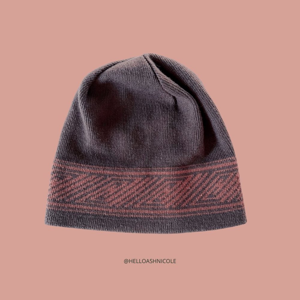 Purple Beanie Winter Skull Hat